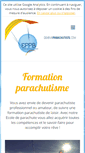Mobile Screenshot of devenir-parachutiste.com